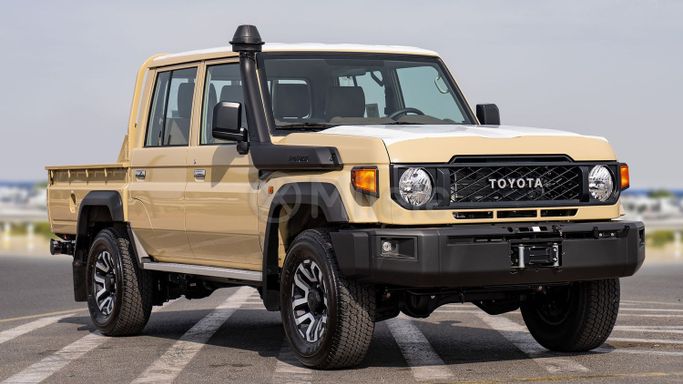 New Toyota Land Cruiser 70 Series Facelift 2, 4.0 l, 2025 in Dubai by Milele, Beige color. Other | AUTO.AE