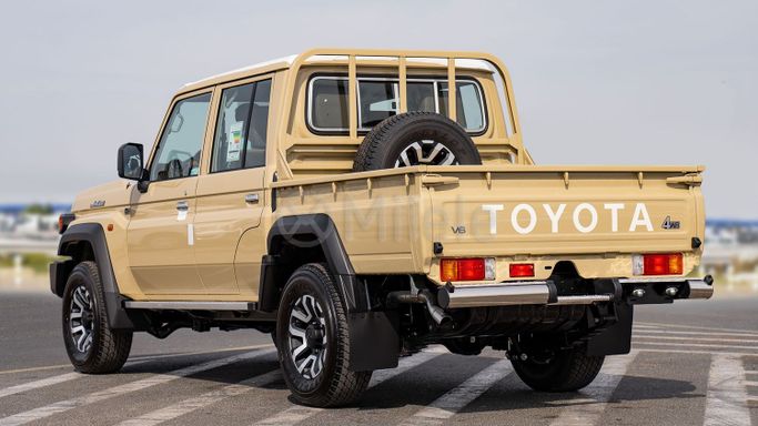 New Toyota Land Cruiser 70 Series Facelift 2, 4.0 l, 2025 in Dubai by Milele, Beige color. Other | AUTO.AE