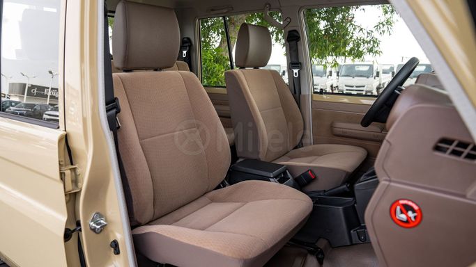 New Toyota Land Cruiser 70 Series Facelift 2, 4.0 l, 2025 in Dubai by Milele, Beige color. Other | AUTO.AE