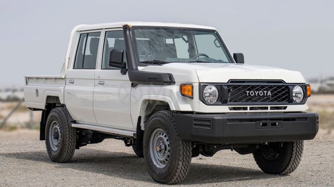New Toyota Land Cruiser 70 Series Facelift 2, 4.5 l, 2025 in Dubai by Milele, White color. Other | AUTO.AE