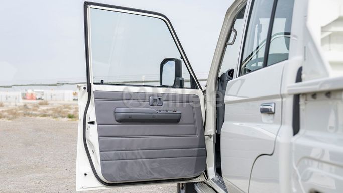 New Toyota Land Cruiser 70 Series Facelift 2, 4.5 l, 2025 in Dubai by Milele, White color. Other | AUTO.AE