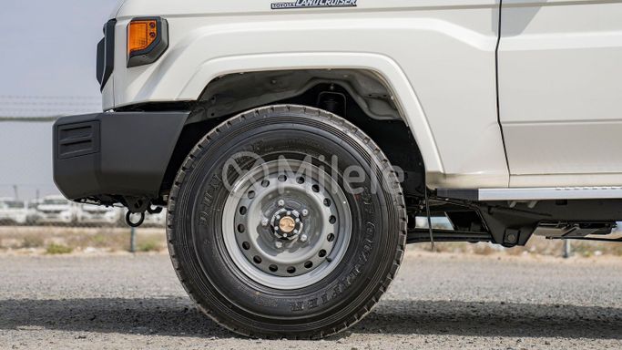 New Toyota Land Cruiser 70 Series Facelift 2, 4.5 l, 2025 in Dubai by Milele, White color. Other | AUTO.AE