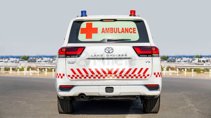 New Toyota Land Cruiser 300 Series, 3.3 l, 2022 in Dubai by Milele, White color. Other | AUTO.AE