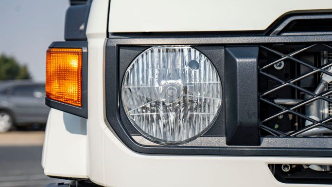 New Toyota Land Cruiser 70 Series Facelift 2, 4.5 l, 2025 in Dubai by Milele, White color. Other | AUTO.AE