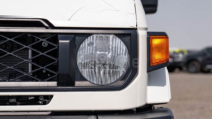 New Toyota Land Cruiser 70 Series Facelift 2, 4.5 l, 2025 in Dubai by Milele, White color. Other | AUTO.AE