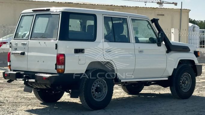 New Toyota Land Cruiser 70 Series Facelift 2, 4.5 l, 2024 in Dubai by Falcons GT Motors FZCO, White color. Other | AUTO.AE