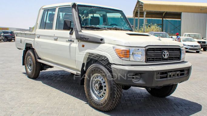 New Toyota Land Cruiser 70 Series Facelift 1, 4.5 l, 2023 in Dubai by Falcons GT Motors FZCO, White color. Other | AUTO.AE