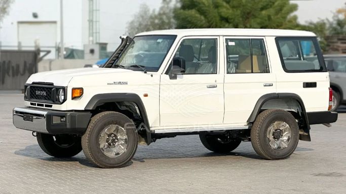 New Toyota Land Cruiser 70 Series Facelift 2, 2.8 l, 2025 in Dubai by Falcons GT Motors FZCO, White color. Other | AUTO.AE