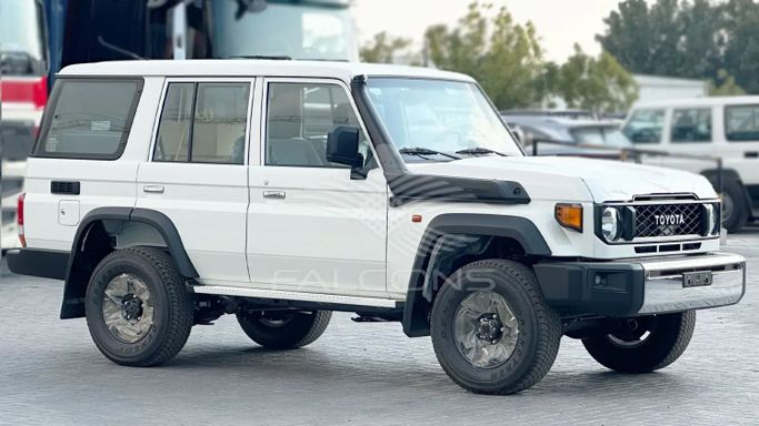 New Toyota Land Cruiser 70 Series Facelift 2, 2.8 l, 2025 in Dubai by Falcons GT Motors FZCO, White color. Other | AUTO.AE