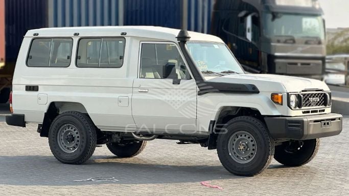 New Toyota Land Cruiser 70 Series Facelift 2, 2.8 l, 2025 in Dubai by Falcons GT Motors FZCO, White color. Other | AUTO.AE