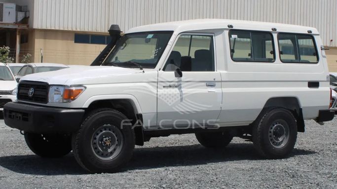 New Toyota Land Cruiser 70 Series Facelift 2, 4.2 l, 2023 in Dubai by Falcons GT Motors FZCO, White color. Other | AUTO.AE