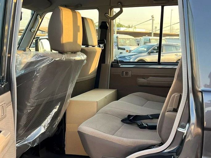 New Toyota Land Cruiser 70 Series Facelift 2, 4.5 l, 2024 in Dubai by We Can Motors, Grey color. GCC Specs | AUTO.AE