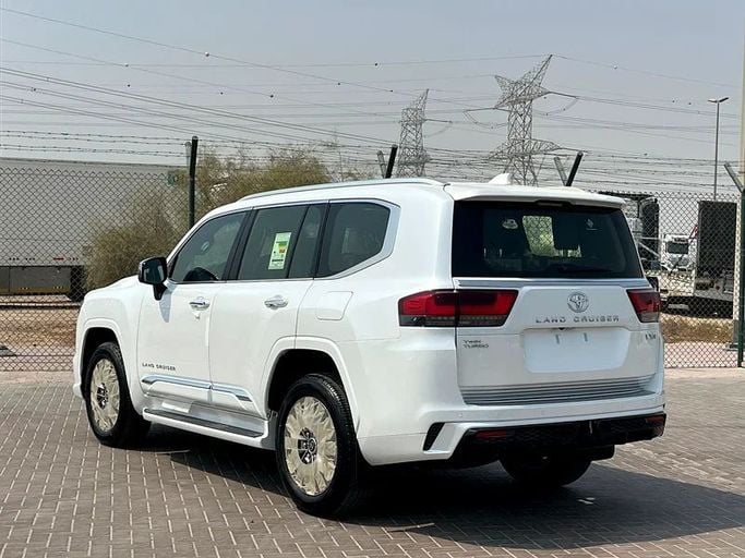 New Toyota Land Cruiser 300 Series, 3.4 l, 2025 in Dubai by We Can Motors, White color. GCC Specs | AUTO.AE