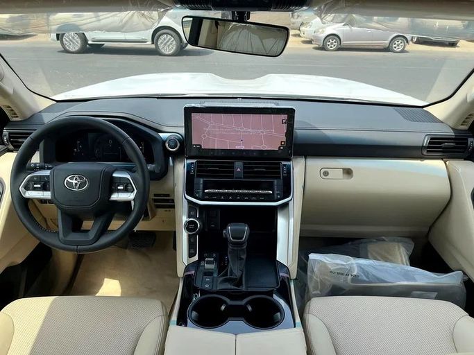 New Toyota Land Cruiser 300 Series, 4.0 l, 2025 in Dubai by We Can Motors, White color. GCC Specs | AUTO.AE