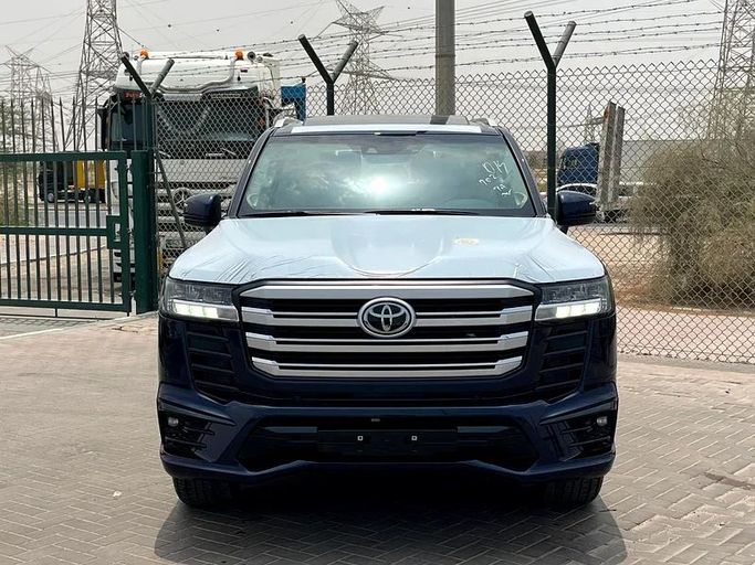 New Toyota Land Cruiser 300 Series, 3.4 l, 2024 in Dubai by We Can Motors, Blue color. GCC Specs | AUTO.AE
