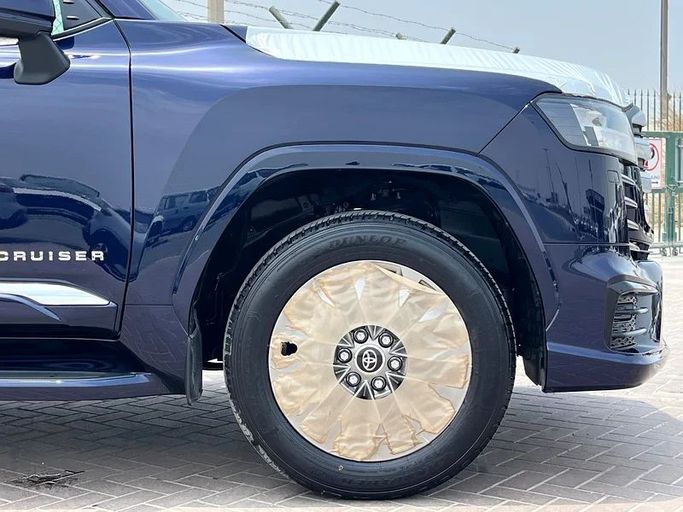 New Toyota Land Cruiser 300 Series, 3.4 l, 2024 in Dubai by We Can Motors, Blue color. GCC Specs | AUTO.AE