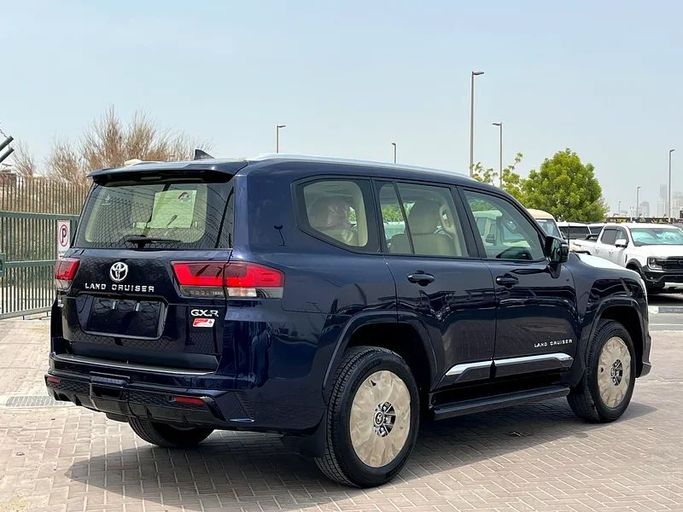 New Toyota Land Cruiser 300 Series, 3.4 l, 2024 in Dubai by We Can Motors, Blue color. GCC Specs | AUTO.AE