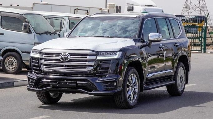 New Toyota Land Cruiser 300 Series, 3.3 l, 2025 in Dubai by World Center Motors FZE, Black color. GCC Specs | AUTO.AE