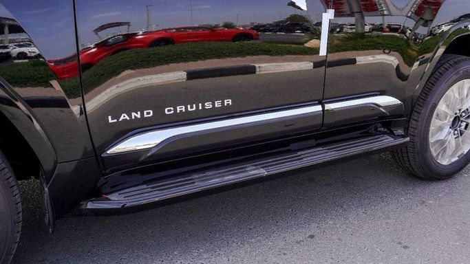 New Toyota Land Cruiser 300 Series, 3.3 l, 2025 in Dubai by World Center Motors FZE, Black color. GCC Specs | AUTO.AE