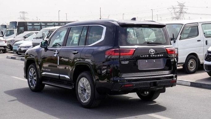 New Toyota Land Cruiser 300 Series, 3.3 l, 2025 in Dubai by World Center Motors FZE, Black color. GCC Specs | AUTO.AE