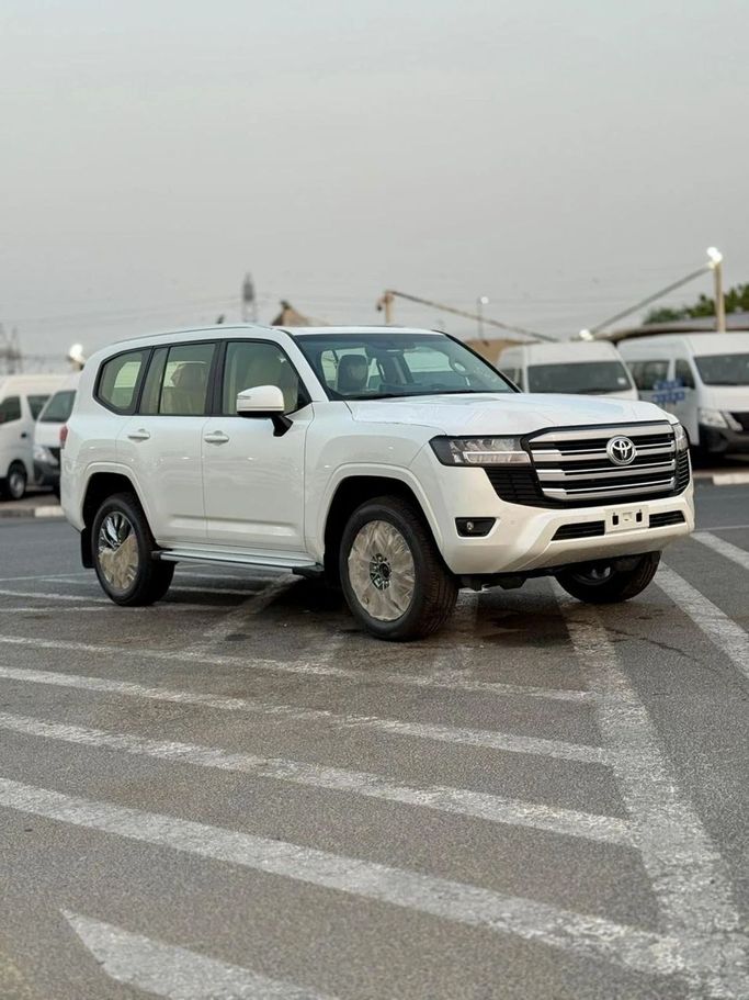 New Toyota Land Cruiser 300 Series, 4.0 l, 2025 in Dubai by World Center Motors FZE, White color. GCC Specs | AUTO.AE