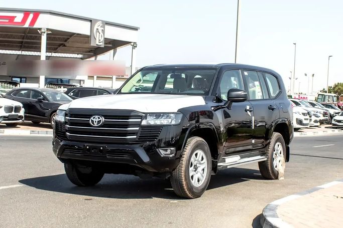 New Toyota Land Cruiser 300 Series, 3.3 l, 2025 in Dubai by Wafrah Automotive Fzco, Black color. GCC Specs | AUTO.AE