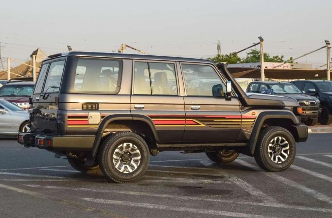 Новый Toyota Land Cruiser 70 Series Рестайлинг 2, 4.0 л, 2025 в Дубае от White motors FZE Серый цвет. GCC | AUTO.AE | Объявление #229643