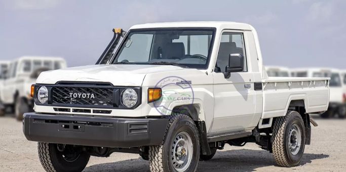 New Toyota Land Cruiser 70 Series Facelift 2, 4.2 l, 2024 in Dubai by Bonnke Cars FZE, White color. Other | AUTO.AE | Listing #230125