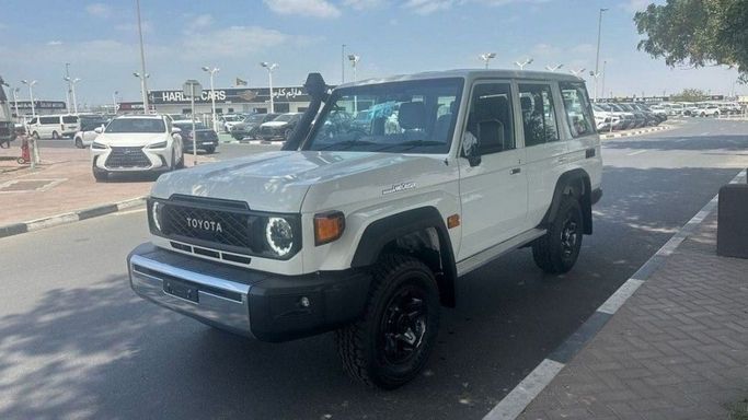 New Toyota Land Cruiser 70 Series Facelift 2, 2.8 l, 2024 in Dubai by Central Motors, White color.  | AUTO.AE