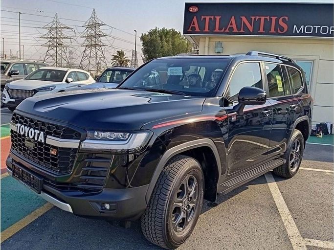 Новый Toyota Land Cruiser 300 Series, 3.4 л, 2022 в Дубае от Atlantis Motors FZE Черный цвет. GCC | AUTO.AE