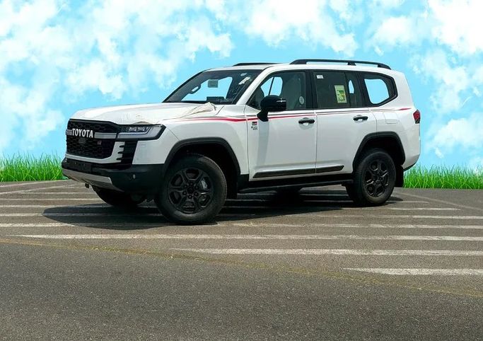 جديدة Toyota Land Cruiser السلسلة 300, 3.4 l, 2025 في في دبي من AL Bouroj Motor، اللون أبيض. مواصفات الخليج | AUTO.AE