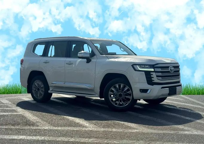 جديدة Toyota Land Cruiser السلسلة 300, 4.0 l, 2025 في في دبي من AL Bouroj Motor، اللون أبيض.  | AUTO.AE