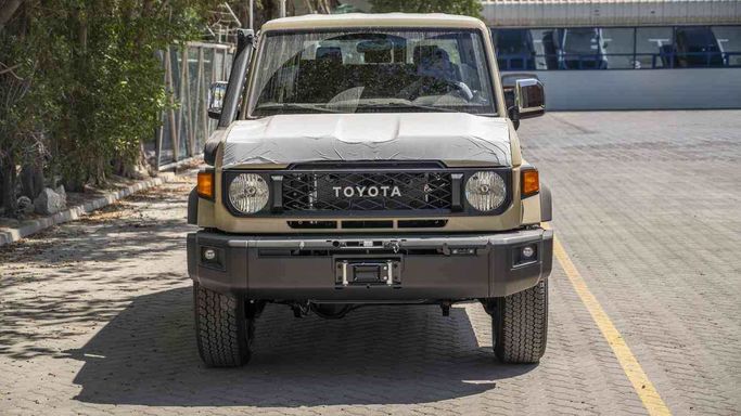 New Toyota Land Cruiser 70 Series Facelift 2, 4.0 l, 2026 in Dubai by Auto Vision LLC, Beige color.  | AUTO.AE
