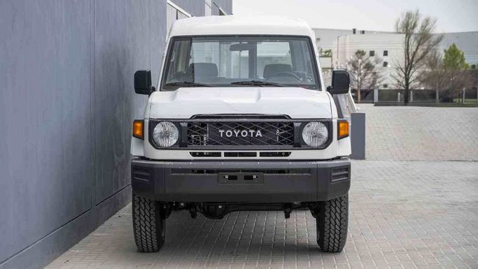 New Toyota Land Cruiser 70 Series Facelift 2, 2.8 l, 2026 in Dubai by Auto Vision LLC, White color.  | AUTO.AE