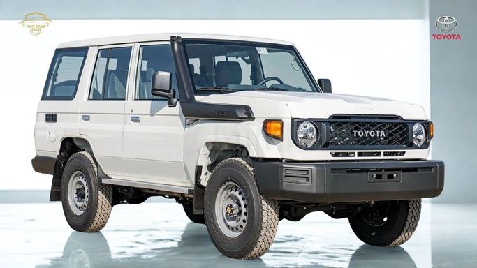 جديدة Toyota Land Cruiser 70 Series 70 Series Facelift 2, 4.0 l, 2025 في في دبي من NEW TOP GEAR AUTO، اللون أبيض.  | AUTO.AE | إعلان #246228