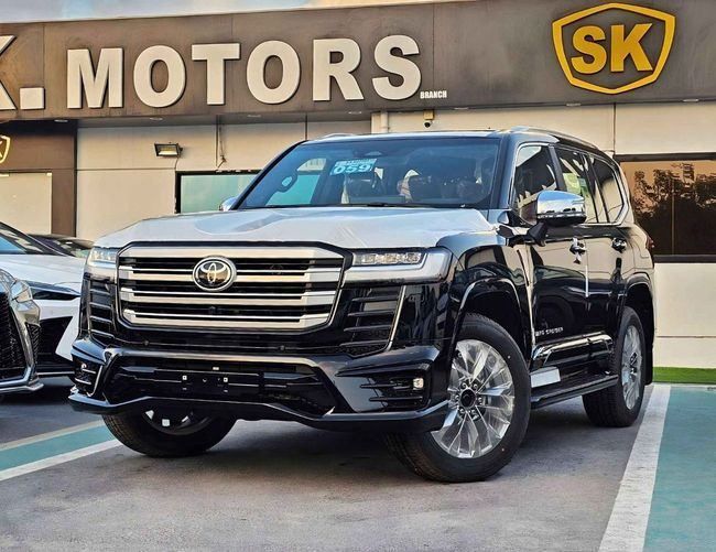 جديدة Toyota Land Cruiser Twin Turbo السلسلة 300, 3.5 l, 2026 في في دبي من SK Motors، اللون أسود. مواصفات الخليج | AUTO.AE | إعلان #257014
