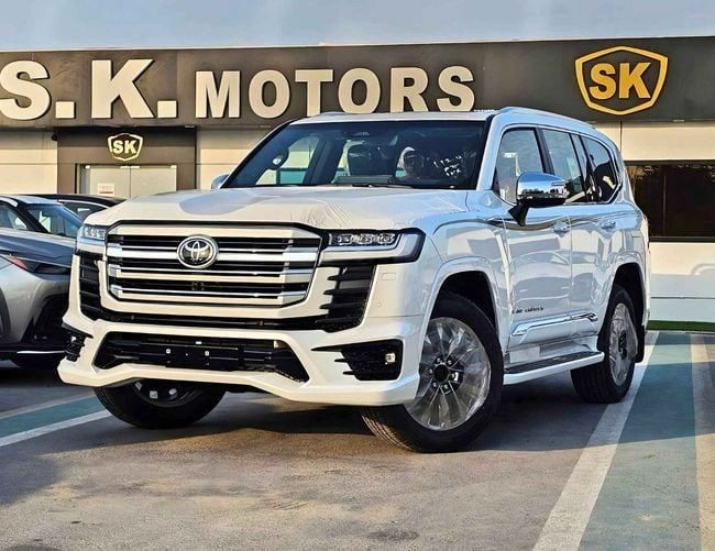 Новый Toyota Land Cruiser Twin Turbo 300 Series, 3.5 л, 2026 в Дубае от SK Motors Белый цвет. GCC | AUTO.AE | Объявление #257045