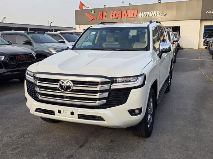 Новый Toyota Land Cruiser Twin Turbo 300 Series, 3.3 л, 2025 в Дубае от Alhamd Motors Белый цвет. Australian Specs | AUTO.AE | Объявление #258414