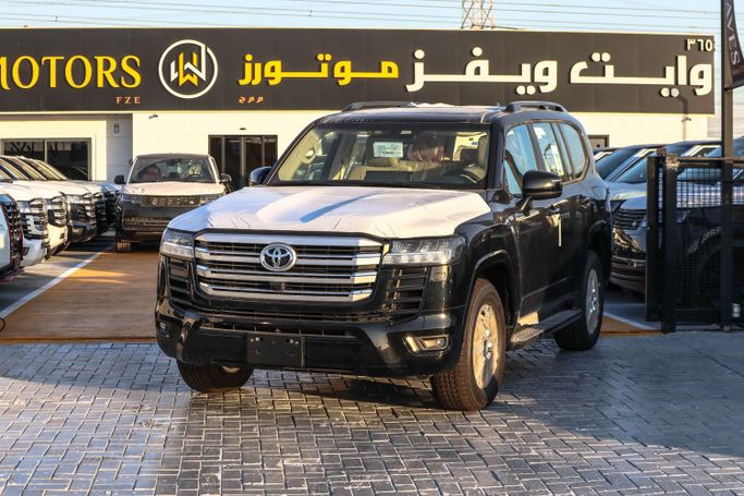 New Toyota Land Cruiser Twin Turbo 300 Series, 3.5 l, 2026 in Dubai by White Waves Motors Fze, Black color. GCC Specs | AUTO.AE | Listing #259142