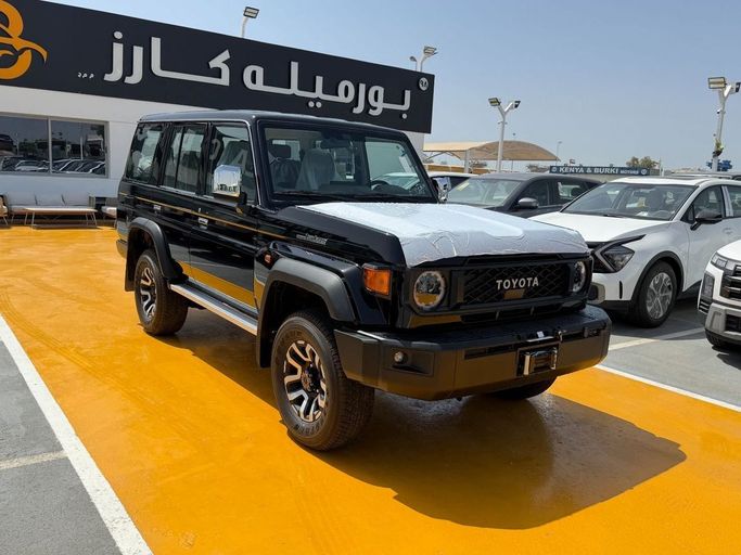 New Toyota Land Cruiser 70 Series Facelift 2, 2.8 l, 2026 in Dubai by Bormela Cars, Black color. GCC Specs | AUTO.AE | Listing #260587