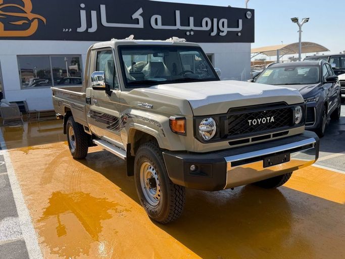 New Toyota Land Cruiser 70 Series Facelift 2, 2.8 l, 2026 in Dubai by Bormela Cars, Beige color. GCC Specs | AUTO.AE | Listing #260589