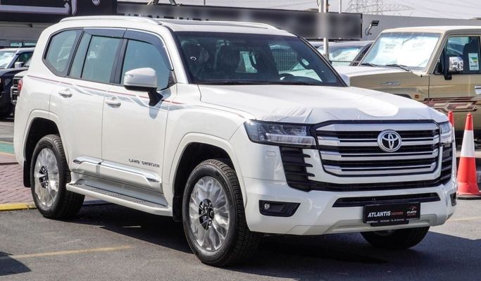 جديدة Toyota Land Cruiser Twin Turbo السلسلة 300, 3.5 l, 2024 في في دبي من Atlantis Motors FZE، اللون أبيض. مواصفات الخليج | AUTO.AE | إعلان #265433