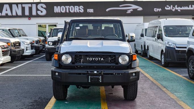 New Toyota Land Cruiser 70 Series Facelift 2, 4.0 l, 2024 in Dubai by Atlantis Motors FZE, Black color. GCC Specs | AUTO.AE | Listing #265930