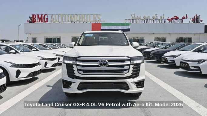 جديدة Toyota Land Cruiser السلسلة 300, 4.0 l, 2026 في في دبي من RMG Automobiles، اللون أبيض. مواصفات الخليج | AUTO.AE | إعلان #266051