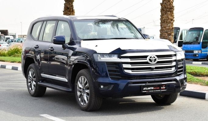 جديدة Toyota Land Cruiser Twin Turbo السلسلة 300, 3.3 l, 2022 في في دبي من Atlantis Motors FZE، اللون أزرق داكن. مواصفات الخليج | AUTO.AE | إعلان #266399