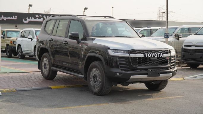 New Toyota Land Cruiser Twin Turbo 300 Series, 3.5 l, 2025 in Dubai by Atlantis Motors FZE, Black color. GCC Specs | AUTO.AE | Listing #266518