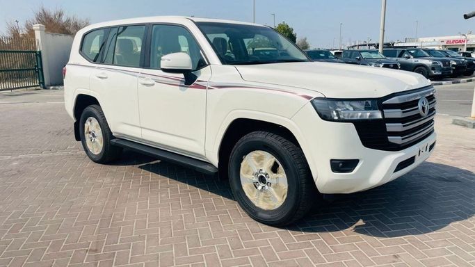 New Toyota Land Cruiser Twin Turbo 300 Series, 3.5 l, 2025 in Dubai by Atlantis Motors FZE, White color. GCC Specs | AUTO.AE | Listing #266601