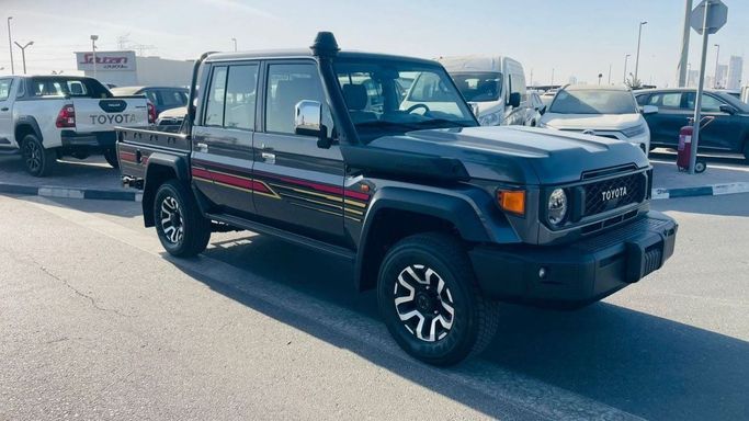 New Toyota Land Cruiser 70 Series Facelift 2, 4.0 l, 2025 in Dubai by Atlantis Motors FZE, Black color. GCC Specs | AUTO.AE | Listing #266636