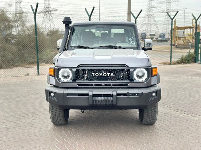 New Toyota Land Cruiser 70 Series Facelift 2, 4.0 l, 2025 in Dubai by Atlantis Motors FZE, Grey color. GCC Specs | AUTO.AE | Listing #266645