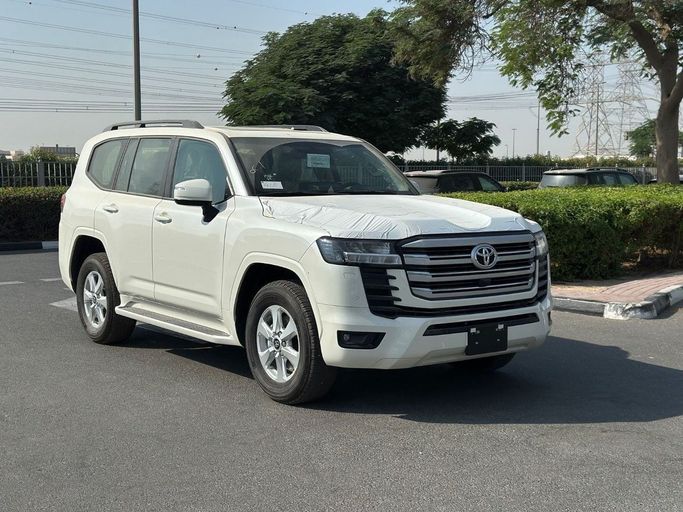 New Toyota Land Cruiser Twin Turbo 300 Series, 3.5 l, 2025 in Dubai by Atlantis Motors FZE, White color. GCC Specs | AUTO.AE | Listing #266648
